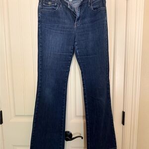 Banana Republic Dark Blue Wide Leg Jeans